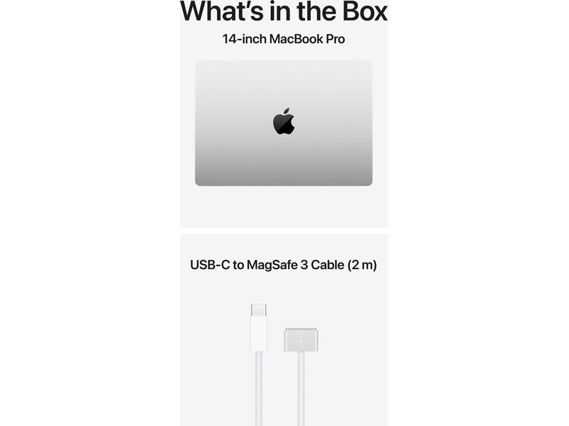 MacBook Pro 14 M5 Max (2026) 2TB (sølv) PC - Bærbar / laptop