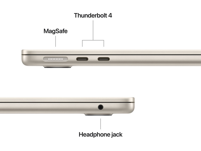 MacBook Air 13" M5 (2026) 1TB (stjerneskinn) PC - Bærbar / laptop