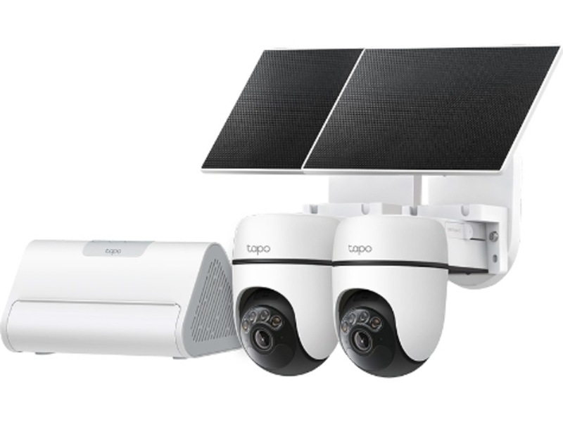 TP-Link Tapo HB112 Solar Cam 2K Pan/Tilt (2-kamerasett) Overvåkningskameraer