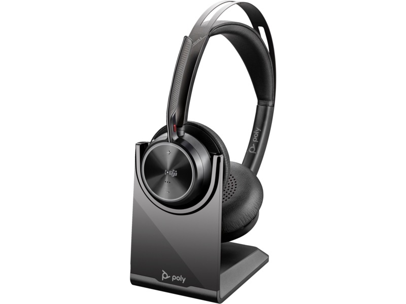 Poly Voyager Focus 2 MS USB-C Headset med ladestativ -B-Grade Demo headset