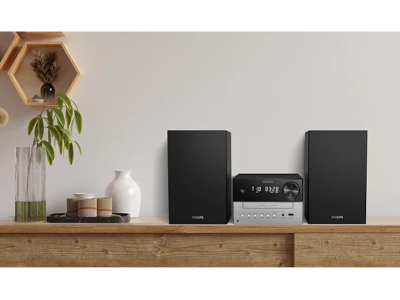 Philips TAM3205M2/12 mikro musikkanlegg -B-Grade Demo DVD/Hi-Fi/stereo