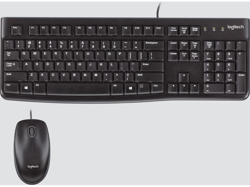 Logitech MK120 Combo Mus & tastatur -kombipakker