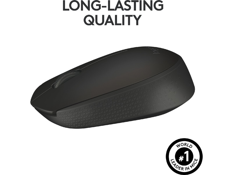 Logitech B170 Trådløs Mus Sort Mus
