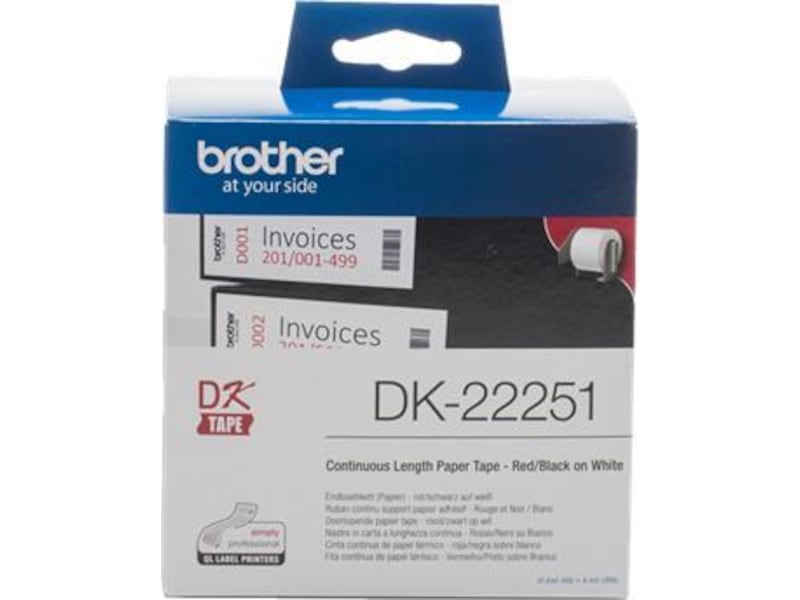 Brother DK22251 taperull løpende lengde Label-produkter