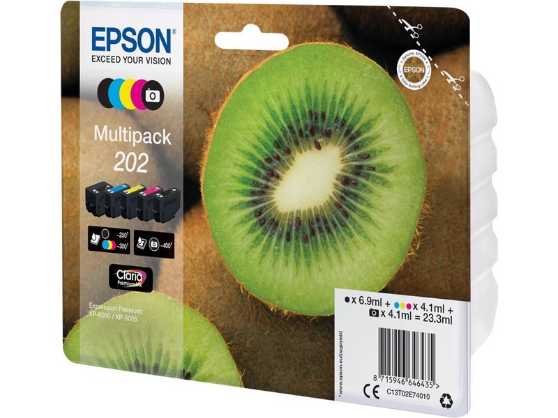 Epson 202 Multipack (5clr) Blekkpatroner