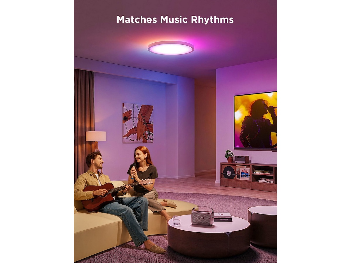 Govee Round Smart Ceiling Light 30 cm Taklampe