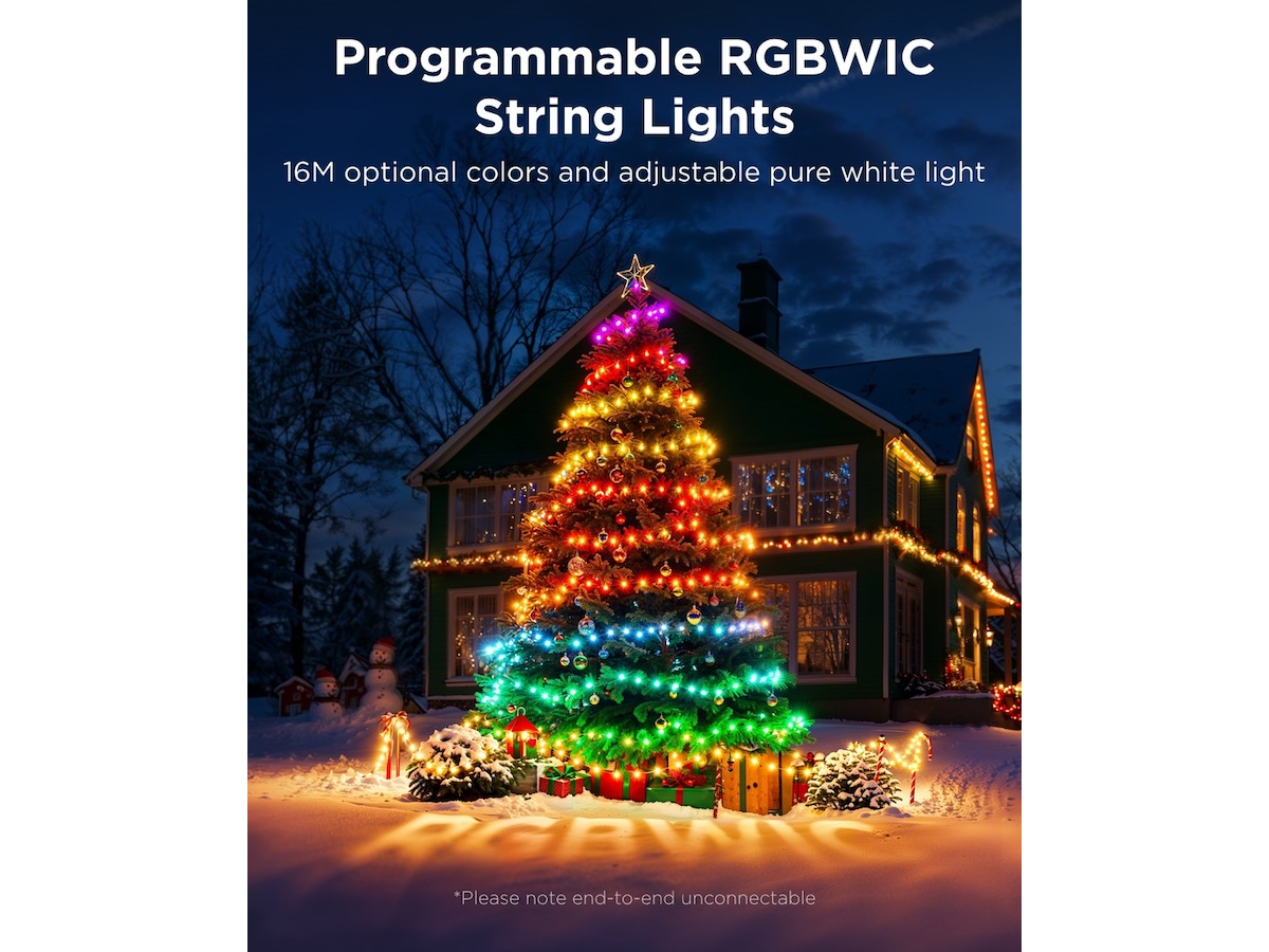 Govee Christmas String Lights 2 (20M) Led strips & underholdning