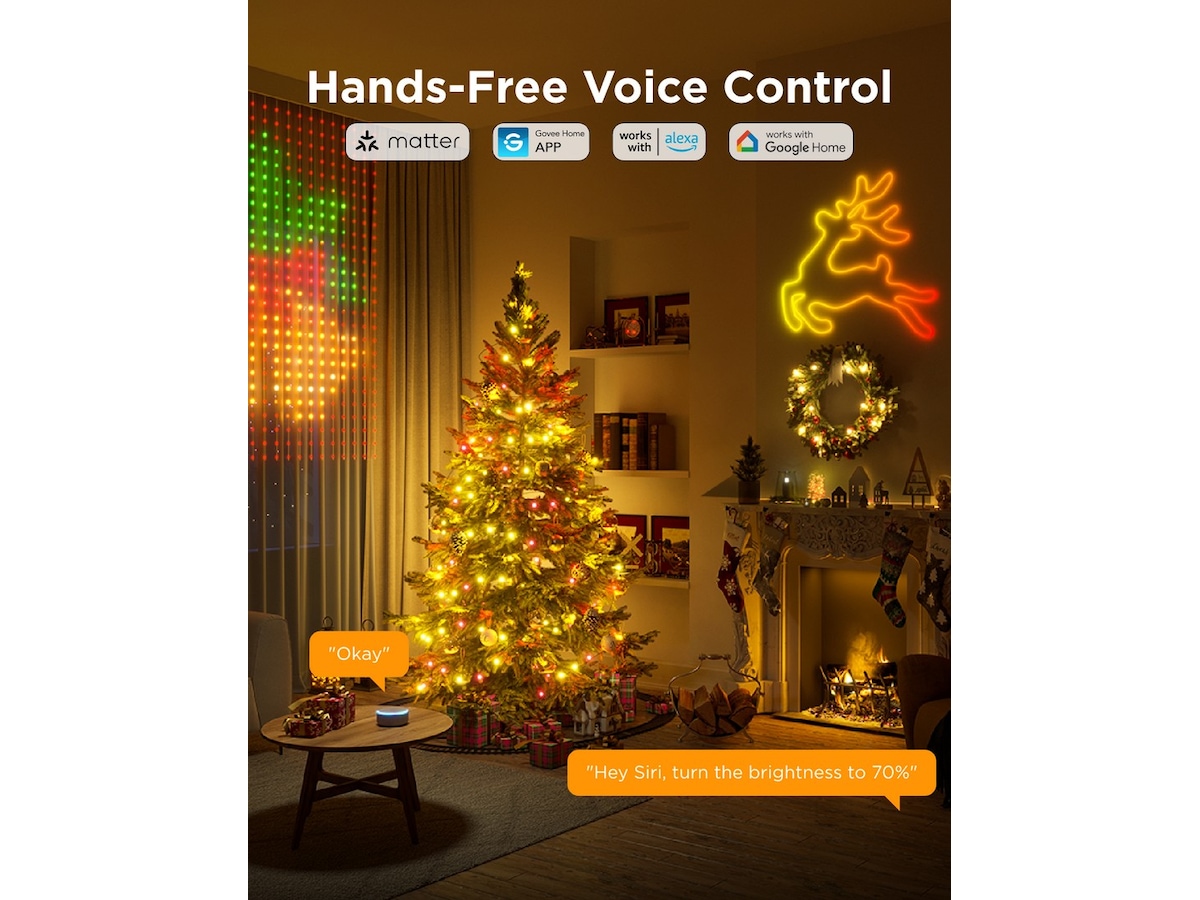 Govee Christmas String Lights 2 (20M) Led strips & underholdning