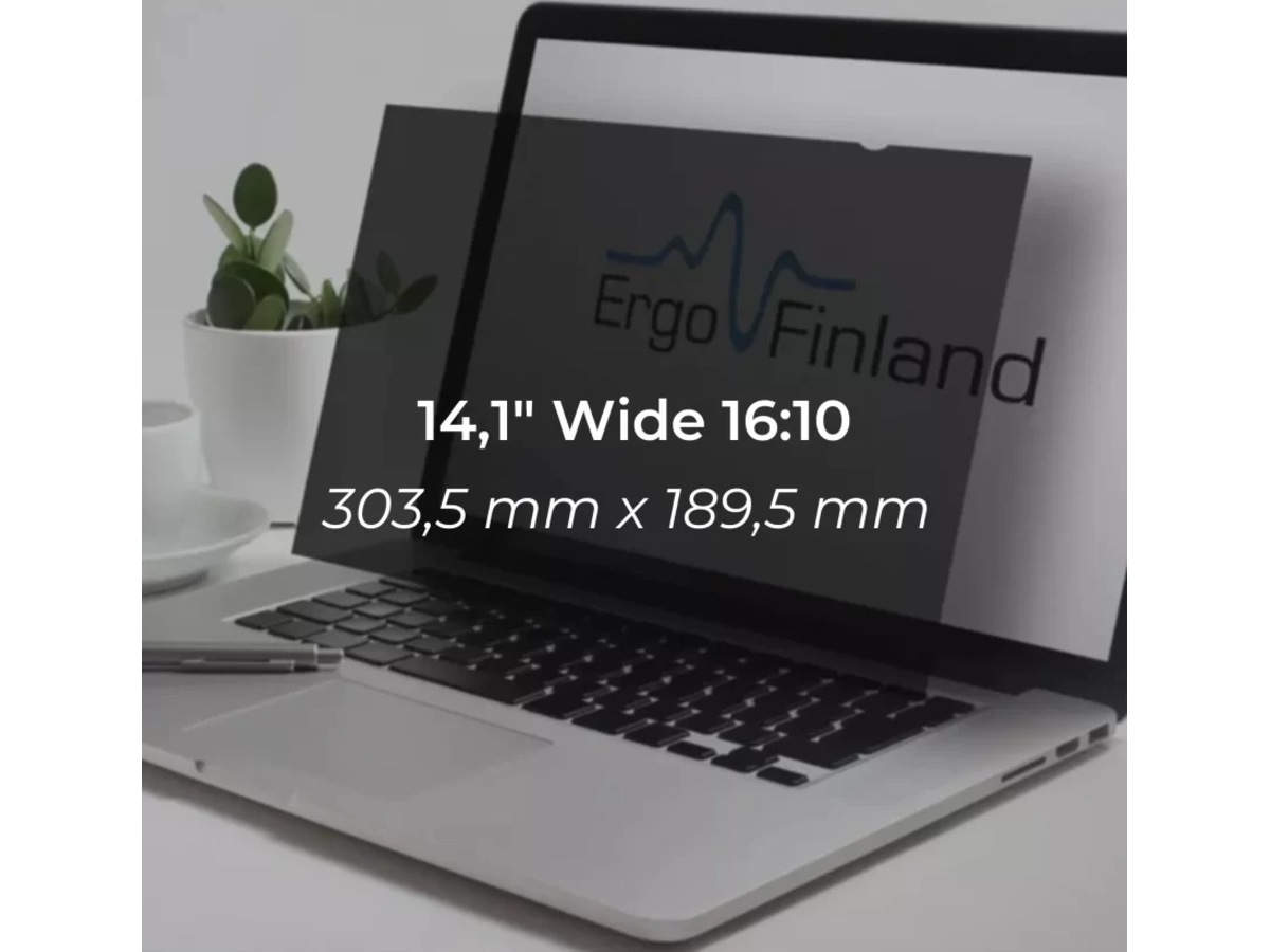 Kenson 14,1" Wide 16:10 Privacy skjermbeskytter Skjermbeskyttelse nettbrett