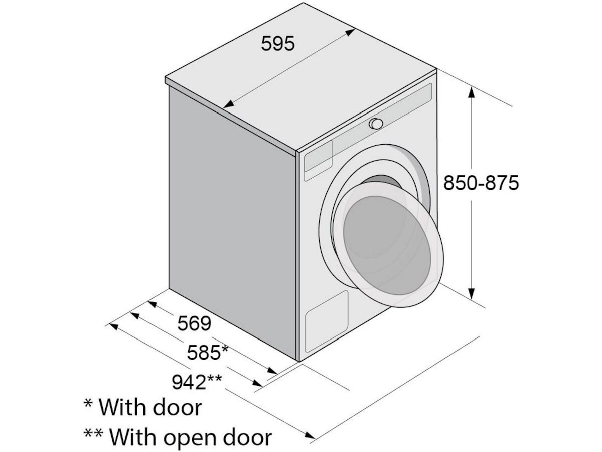 ASKO Vaskemaskin W2086CW3 (hvit) Vaskemaskin