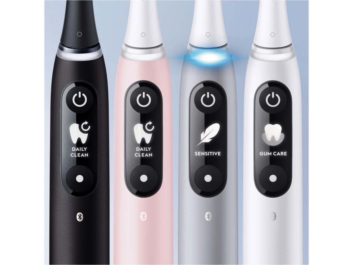 Oral-B iO 6S Elektrisk Tannbørste (rosa) Elektriske tannbørster