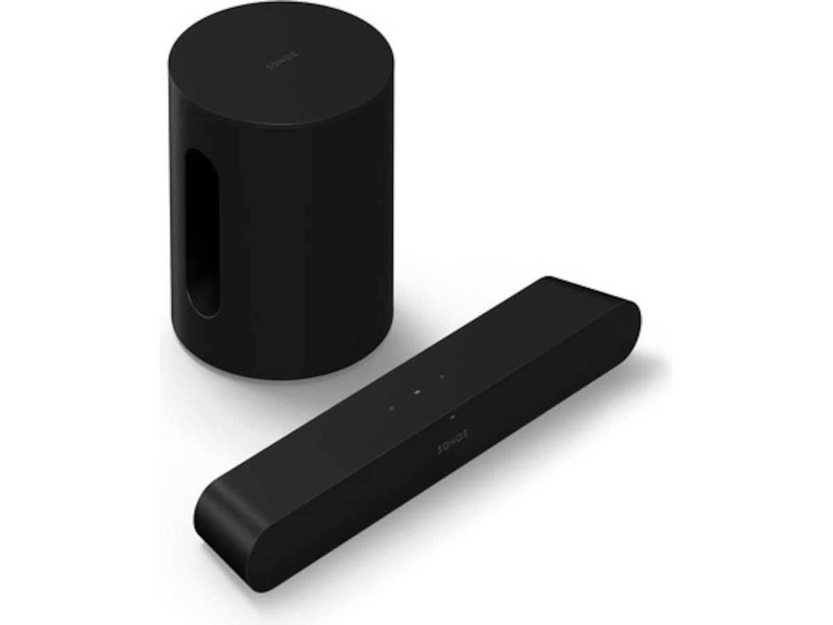 Sonos Ray Lydplanke (sort) + Sub Mini Lydplanker