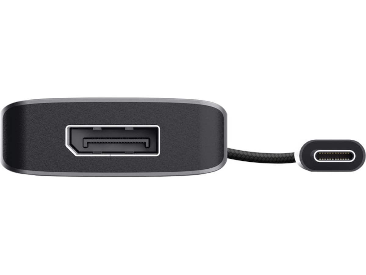 Trust Dalyx 7-i-1 Multiport Adapter (sølv) Dockingstasjon & USB-HUB