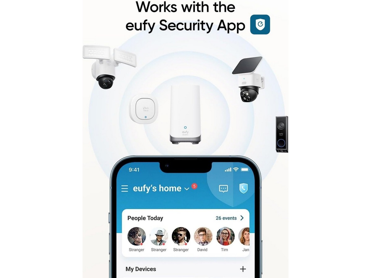 Eufy Security Siren Innbruddsalarmer