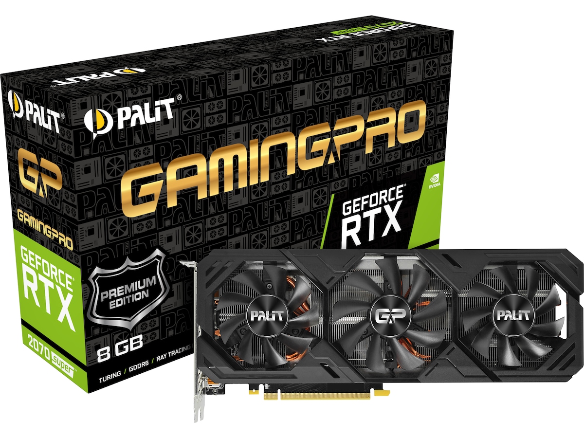 Palit GeForce RTX 2070 SUPER GamingPro Premium | KomplettBedrift.no