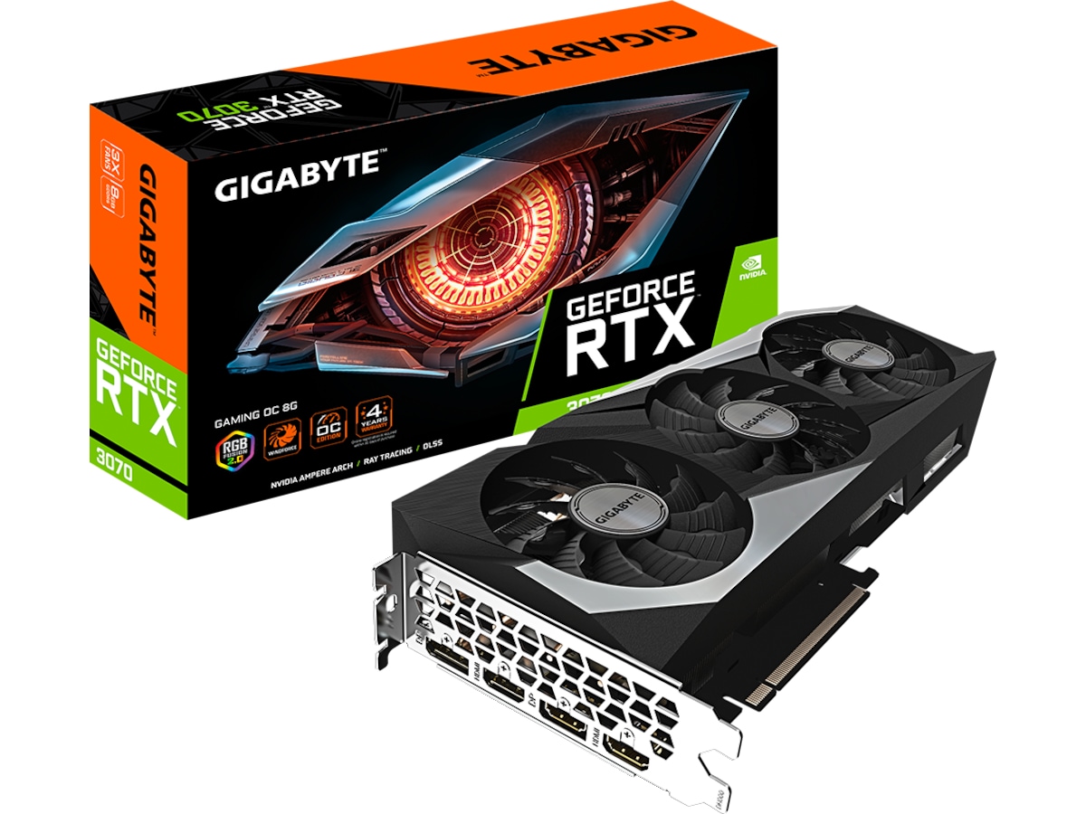 Gigabyte GeForce RTX 3070 GAMING OC | KomplettBedrift.no