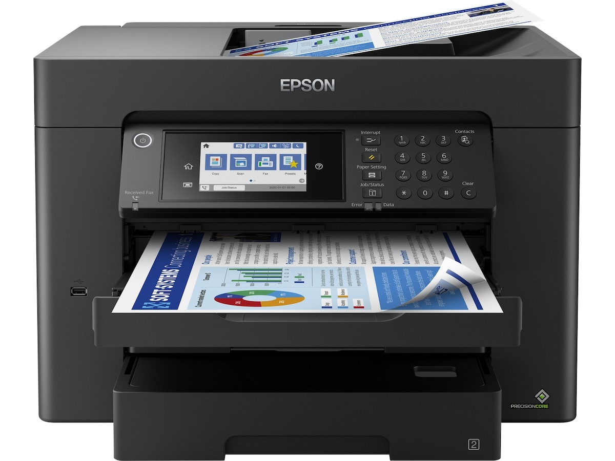 Epson WorkForce Pro WF-7840DTWF blekkskriver Skrivere
