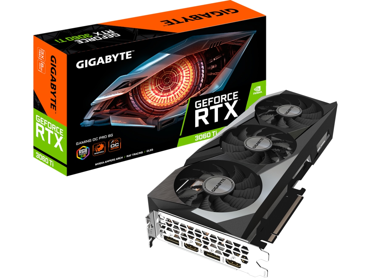 Gigabyte GeForce RTX 3060 Ti GAMING OC PRO | KomplettBedrift.no