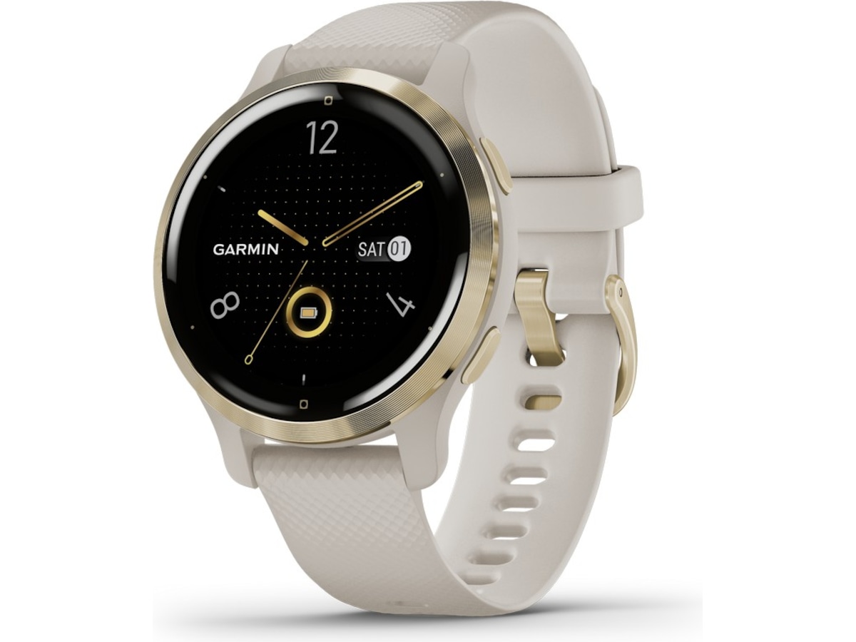家電 VENU 2S / GARMIN SMART WATCH Garmin Venu 2S 40mm GPS (lys gull/lys sand) | KomplettBedrift.no