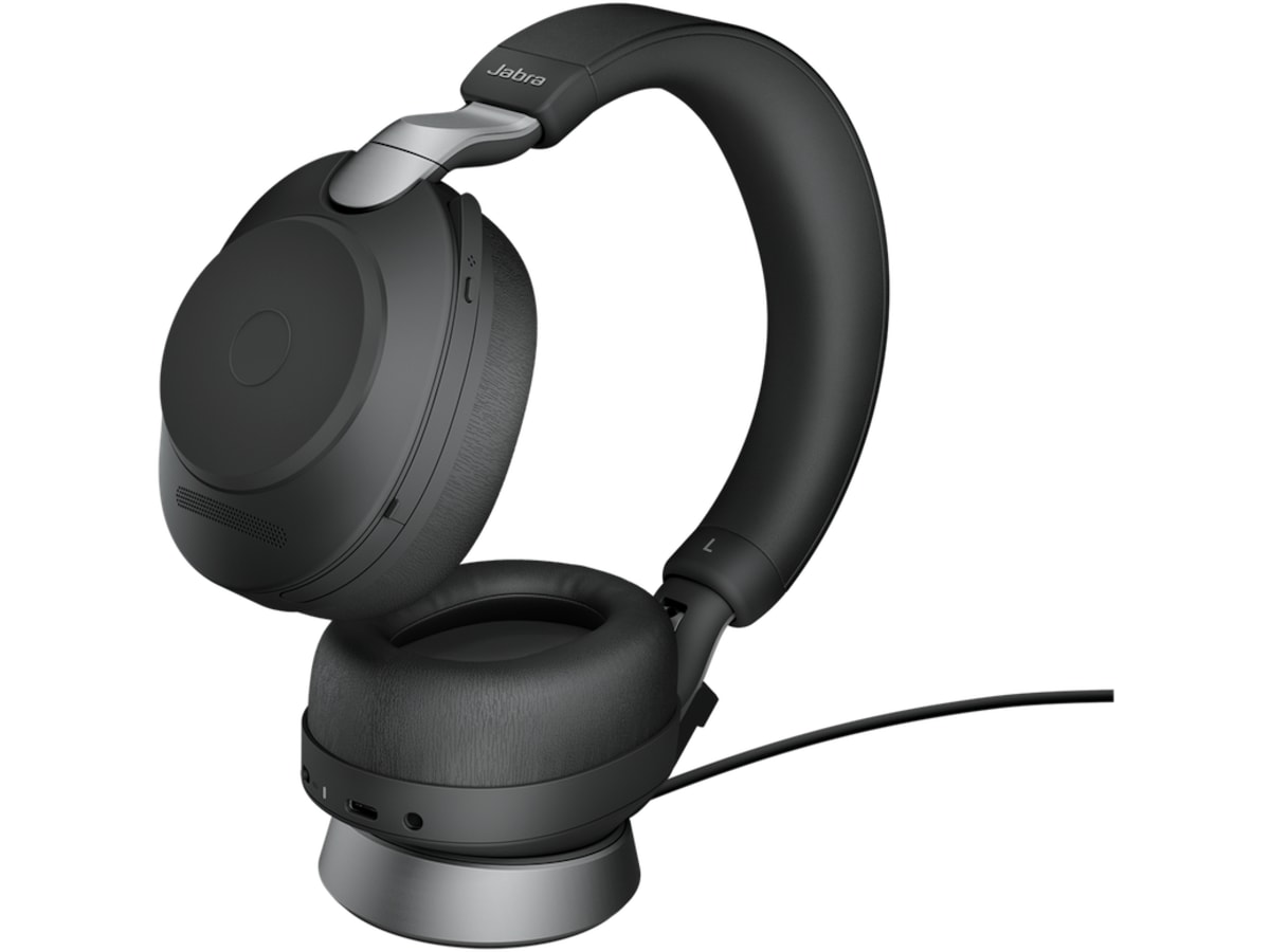 Jabra Evolve2 85, Link380a UC Stereo Stand Black  -B-Grade Demo tilbehør til mobiler & klokker