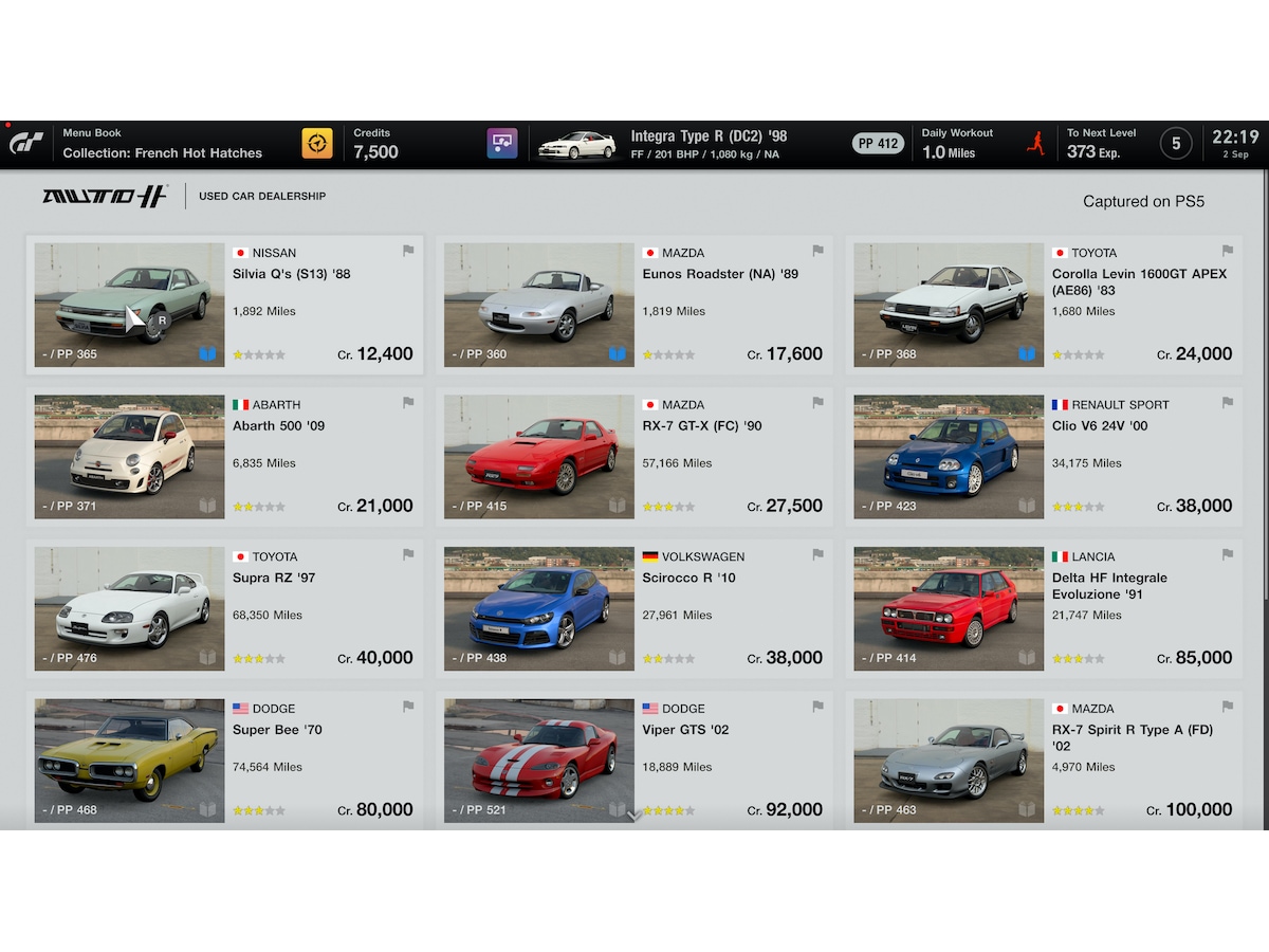 Gran Turismo 7 Spill til Playstation 5