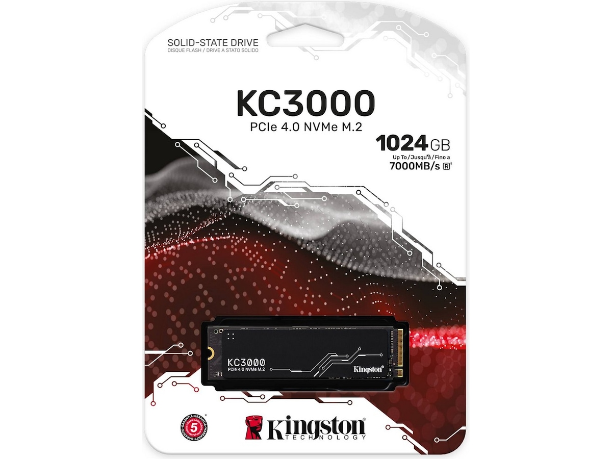 Kingston KC3000 M.2 2280 NVMe SSD 512GB SSD M.2