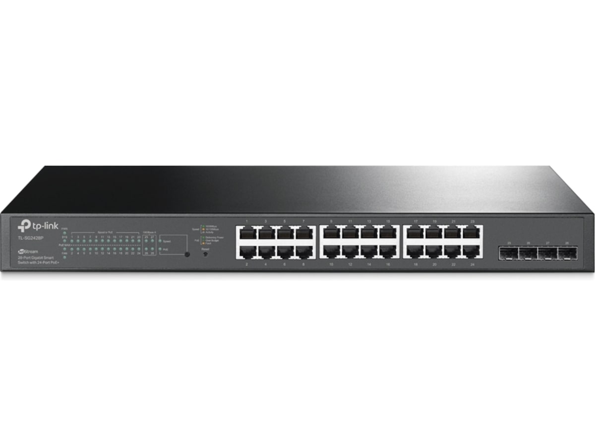 TP-Link TL-SG2428P PoE+ Switch 28P  -B-Grade Demo nettverk