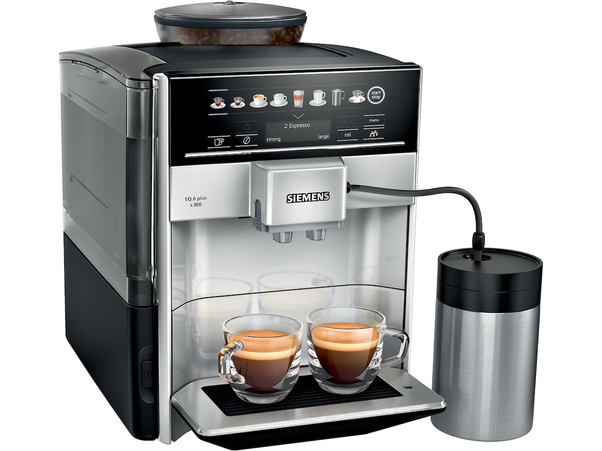 Siemens TE653M11RW Espressomaskin EQ6 plus  -B-Grade Demo hjem & fritid