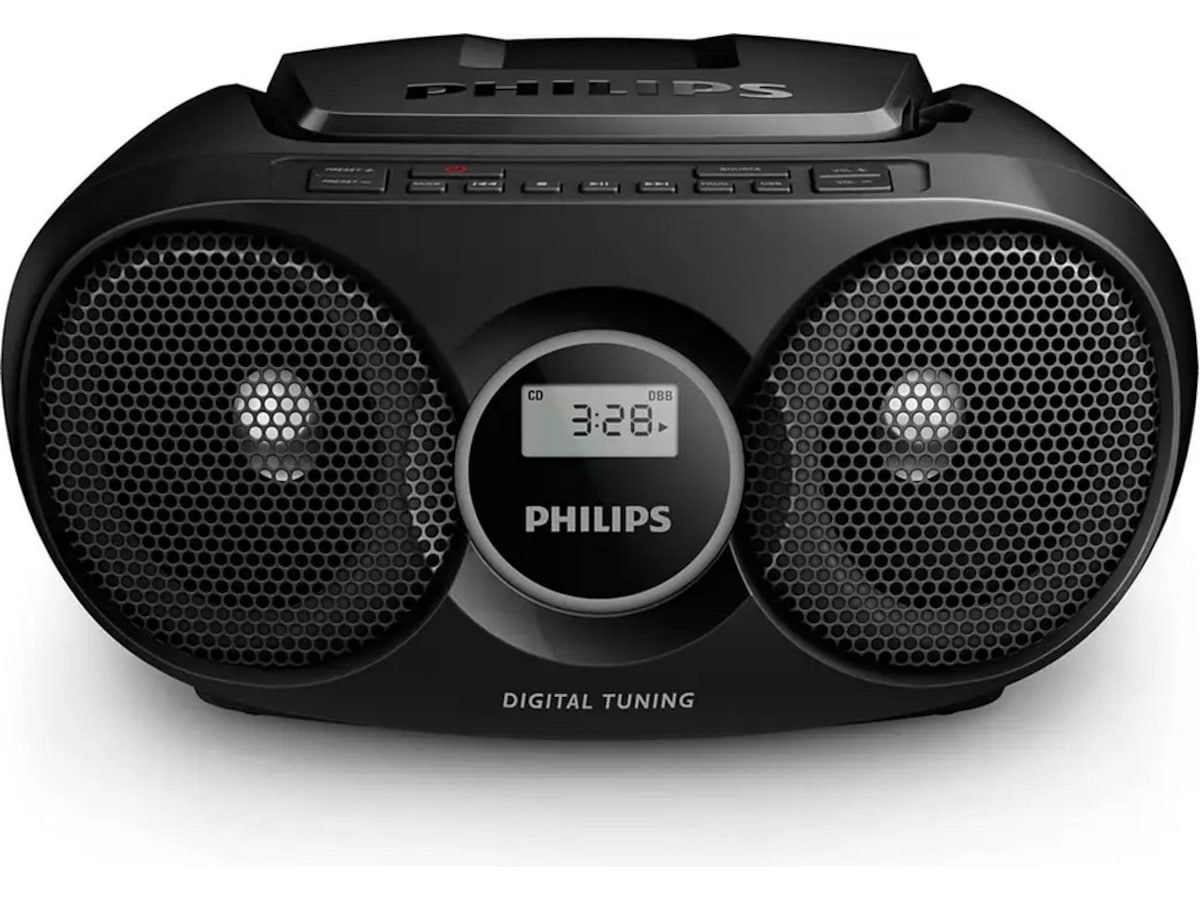 Philips CD Lydmaskin AZ215B/12 (sort) Radio & musikkspillere