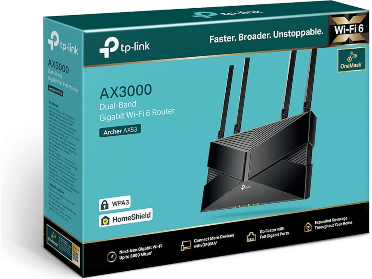 TP-Link Archer AX53 WiFi 6 Router Routere