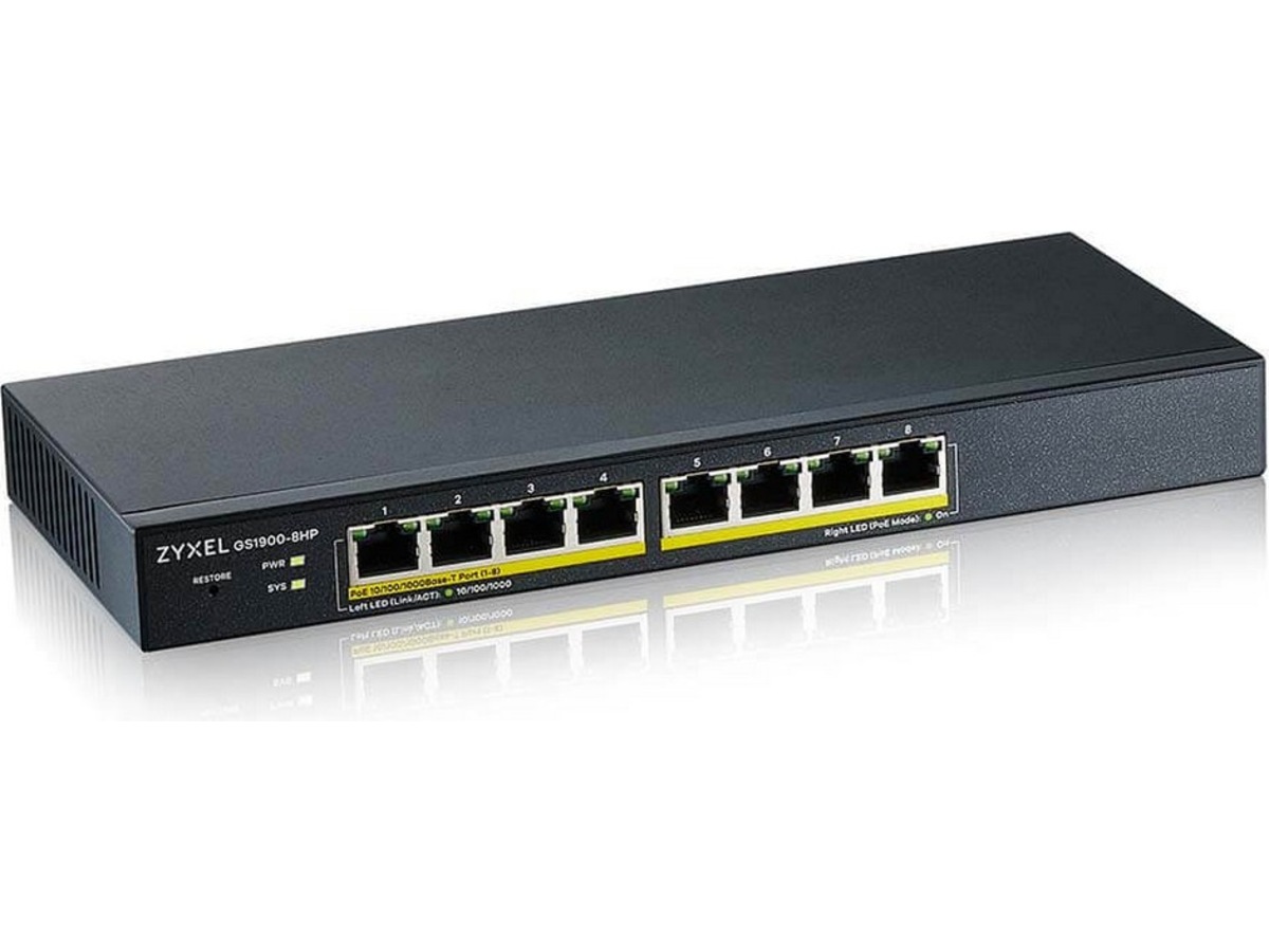 Zyxel switch GS1900-8HP Switch
