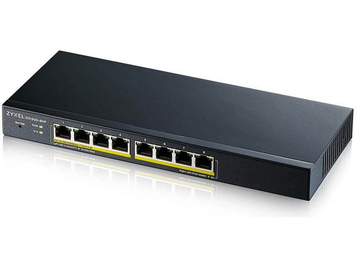 Zyxel switch GS1900-8HP Switch