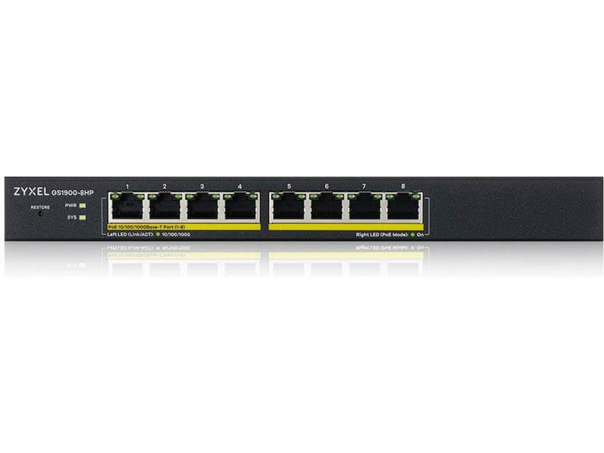Zyxel switch GS1900-8HP Switch