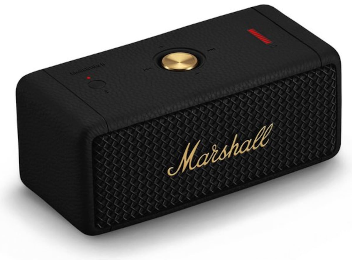 Marshall Emberton II Trådløs bluetooth høyttaler (sort/messing) Trådløs / Bluetooth-høyttaler