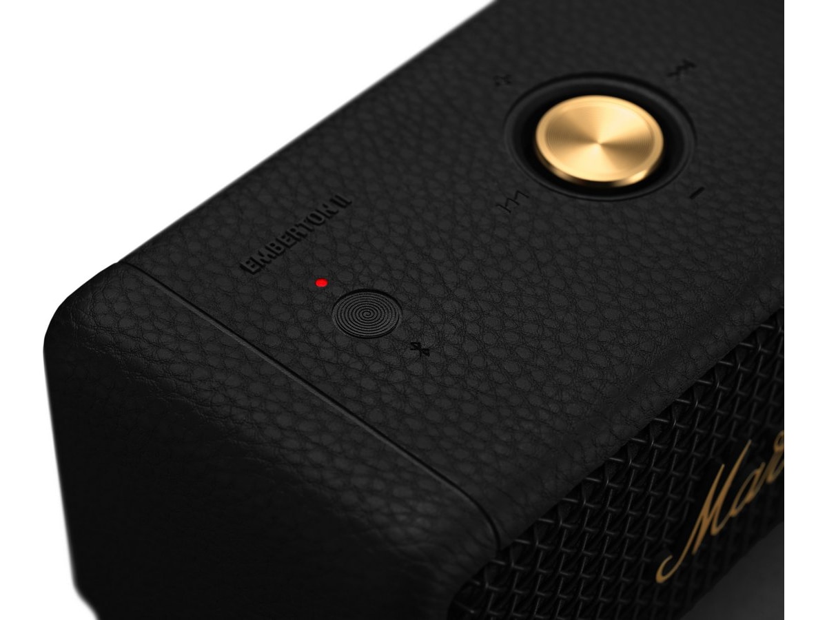 Marshall Emberton II Trådløs bluetooth høyttaler (sort/messing) Trådløs / Bluetooth-høyttaler