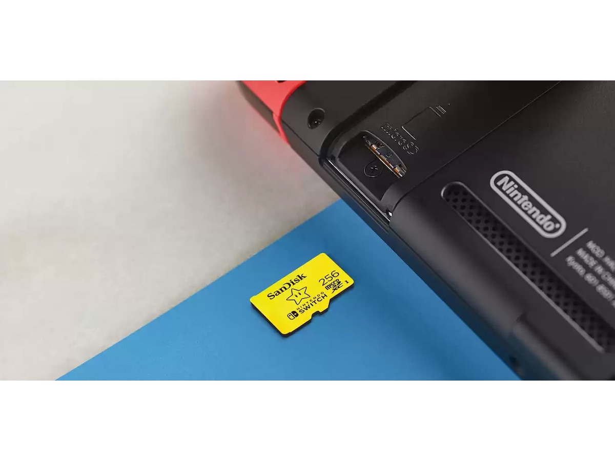 SanDisk MicroSDXC 512GB Switch Minnekort til foto & video