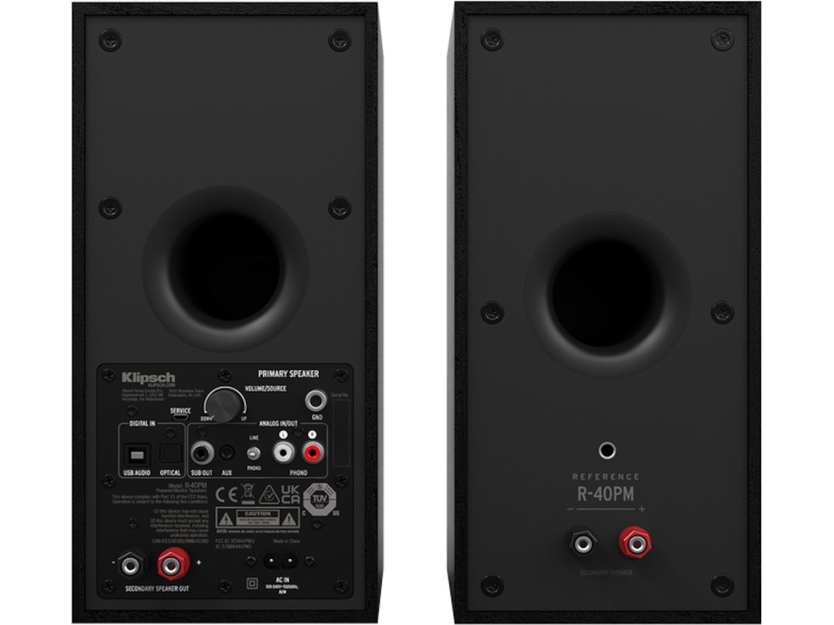 Klipsch R-40PM aktiv stereohøyttaler Høyttalere