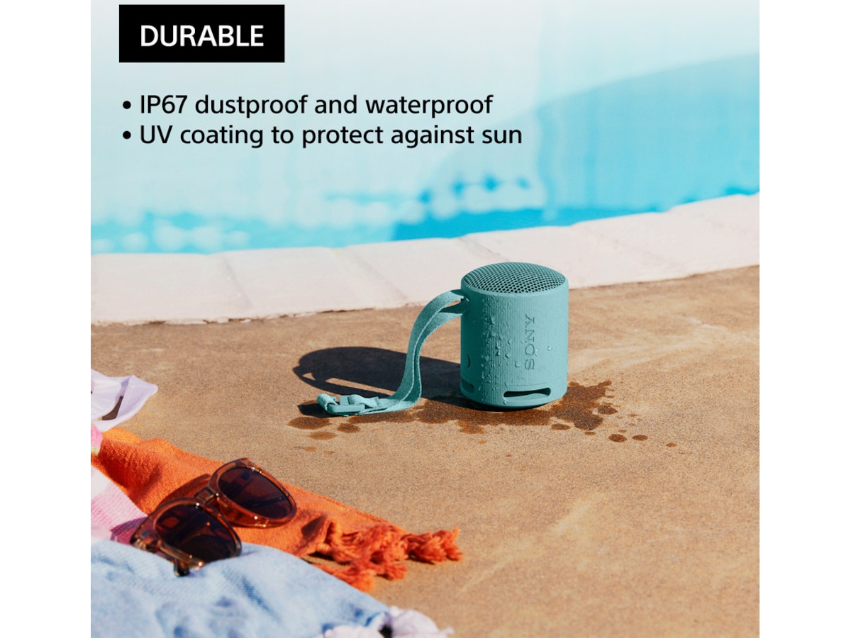 Sony SRS-XB100 Trådløs bluetooth høyttaler (sort) Trådløs / Bluetooth-høyttaler