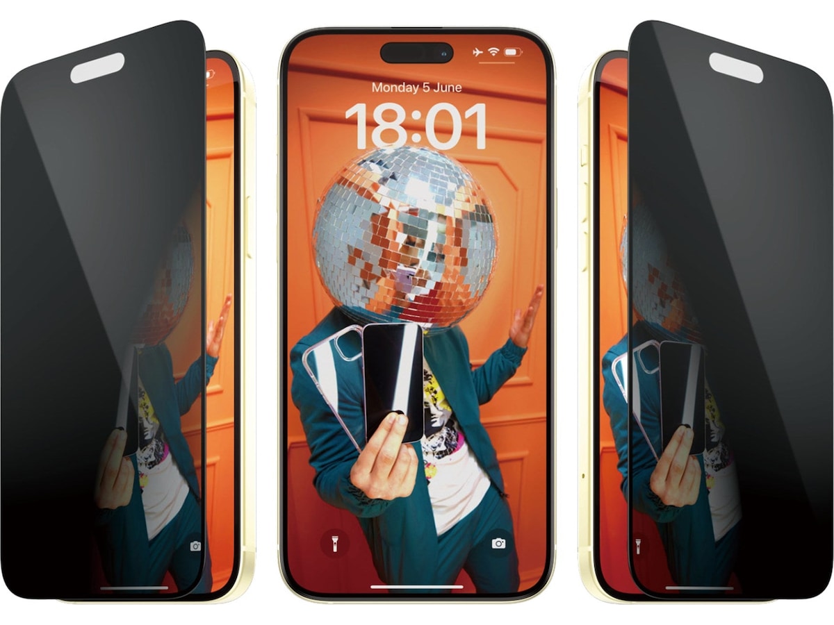 Panzerglass iPhone 15 Plus Privacy Skjermbeskytter Skjermbeskyttelse