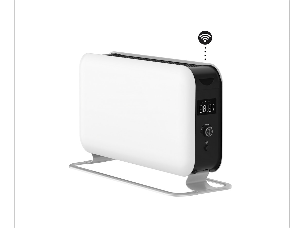 Mill Max WiFi gulvovn 1500W (hvit) -B-Grade