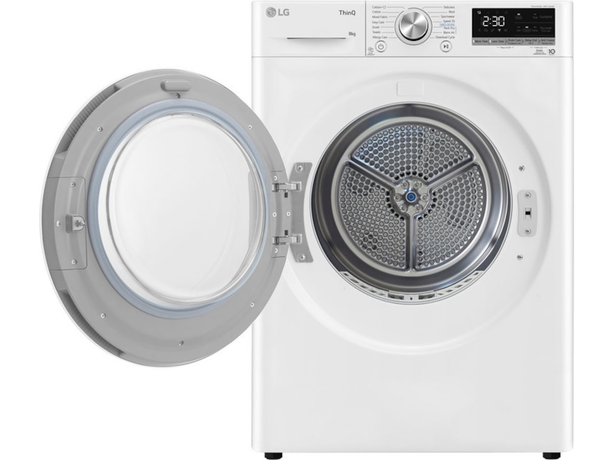 LG RH80V9AV7N Tørketrommel (hvit) -B-Grade Demo hvitevarer