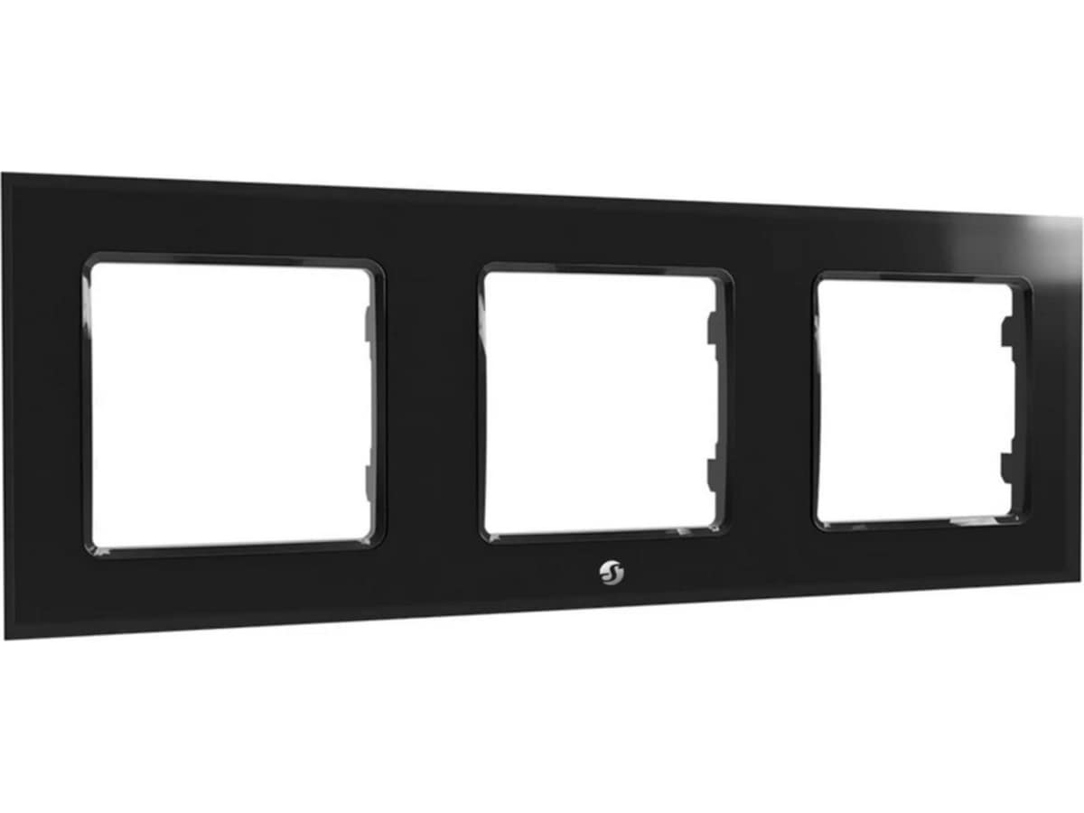 Shelly Wall frame 3 (sort) Smart strømstyring