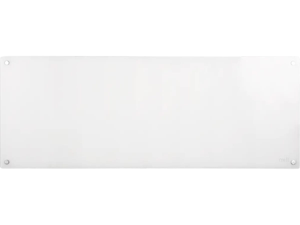 Mill Glass WiFi Gen 3 panelovn 1300W (hvit) -B-Grade Demo hjem & fritid