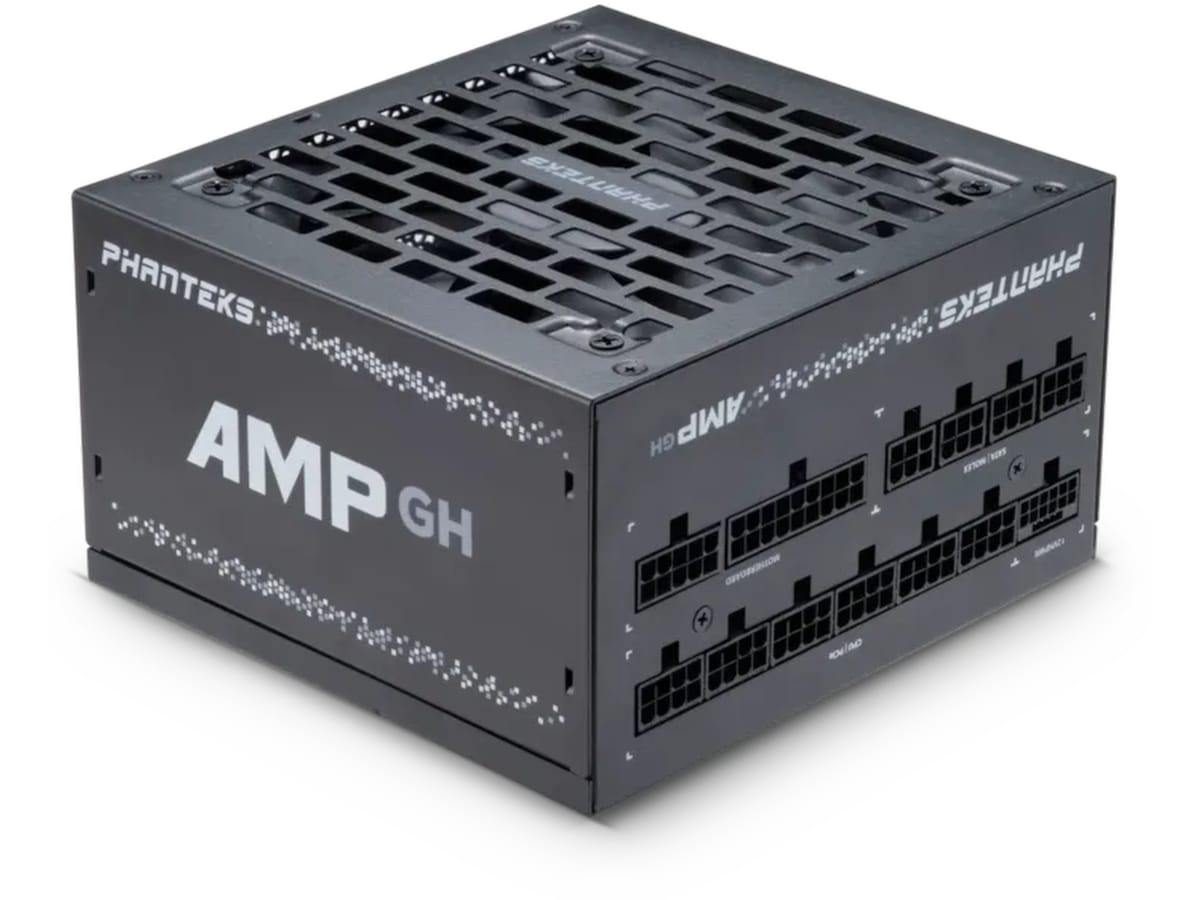Phanteks AMP GH 750W Gold PSU (sort) Enheter