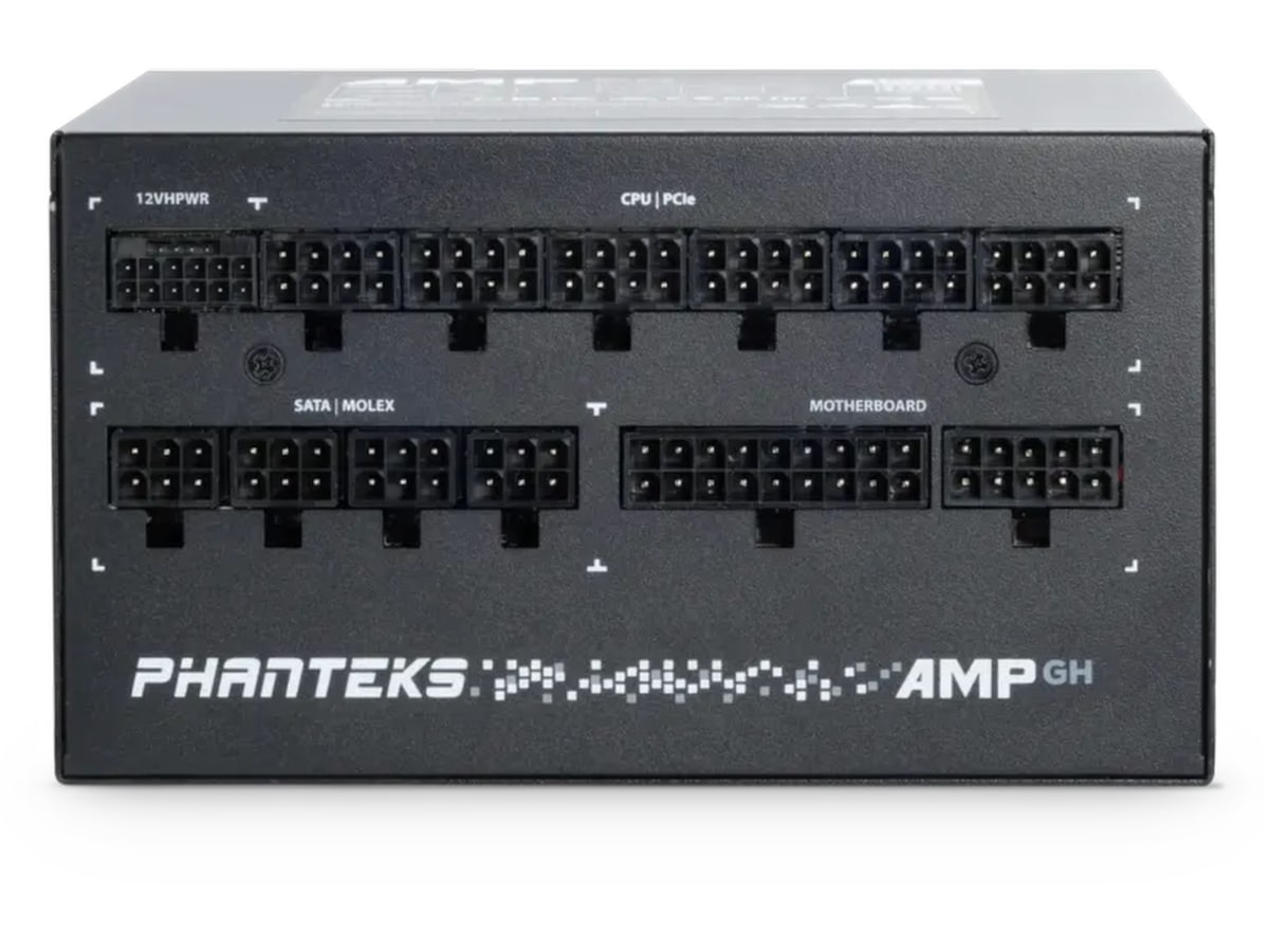 Phanteks AMP GH 750W Gold PSU (sort) Enheter