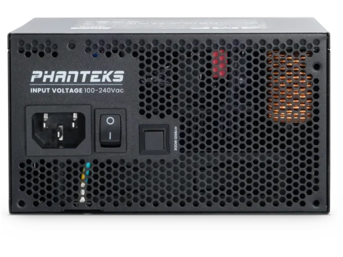 Phanteks AMP GH 750W Gold PSU (sort) Enheter