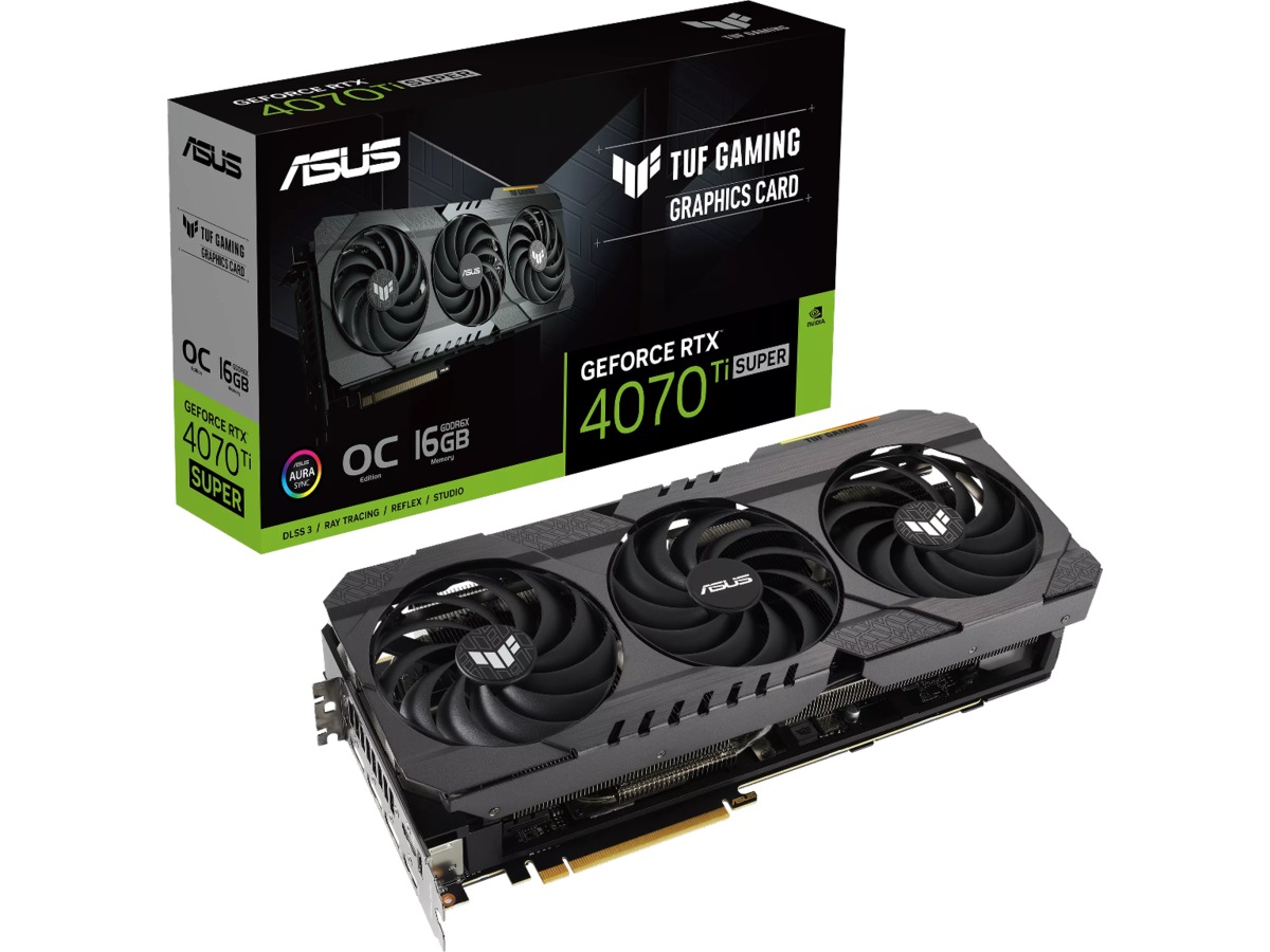 Asus TUF Gaming GeForce RTX 4070 Ti SUPER OG OC | KomplettBedrift.no