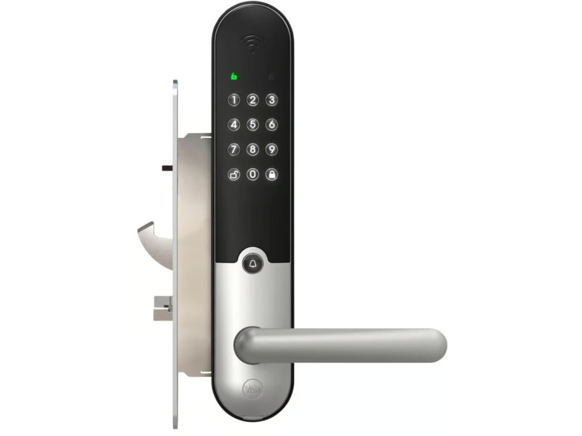 Yale Doorman L3S Flex Smart lås (børstet stål) Elektronisk dørlås