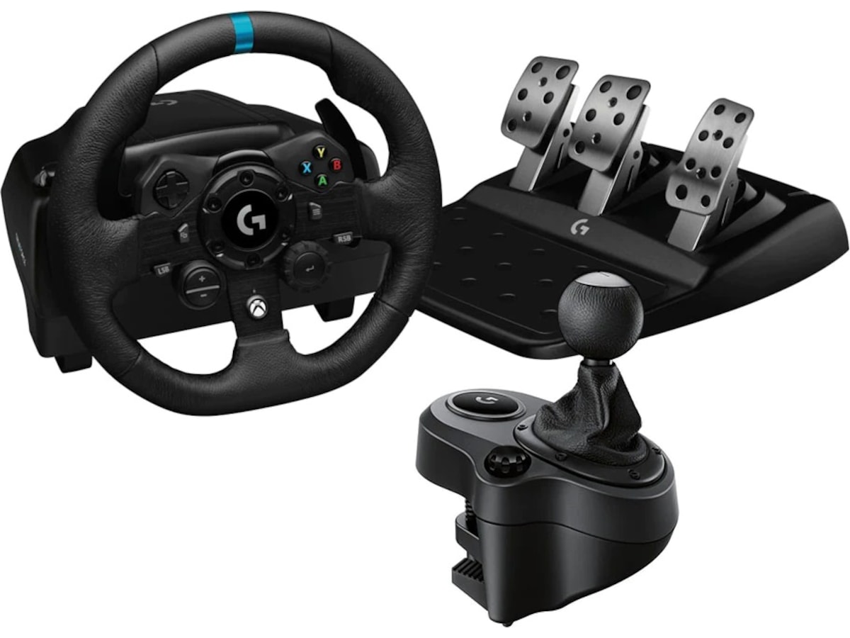 Logitech G923 og Driving Force Shifter Bundle Xbox/PC -B-Grade Demo gaming