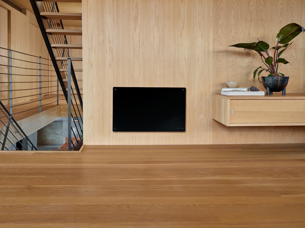 Mill Glass WiFi Gen 3 panelovn 700W (sort) -B-Grade Demo hjem & fritid